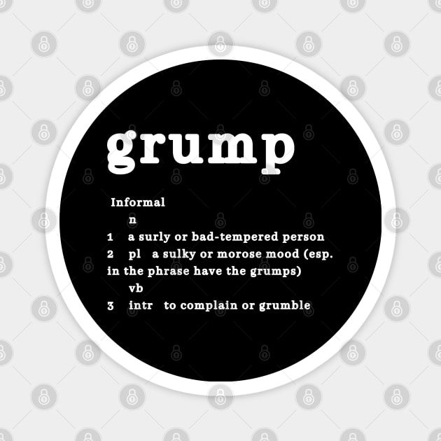 Grump Magnet by reesea